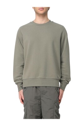 sweat-shirt-col-rond-vert