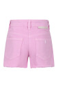 pink-cotton-casual-shorts-with-fringed-hems