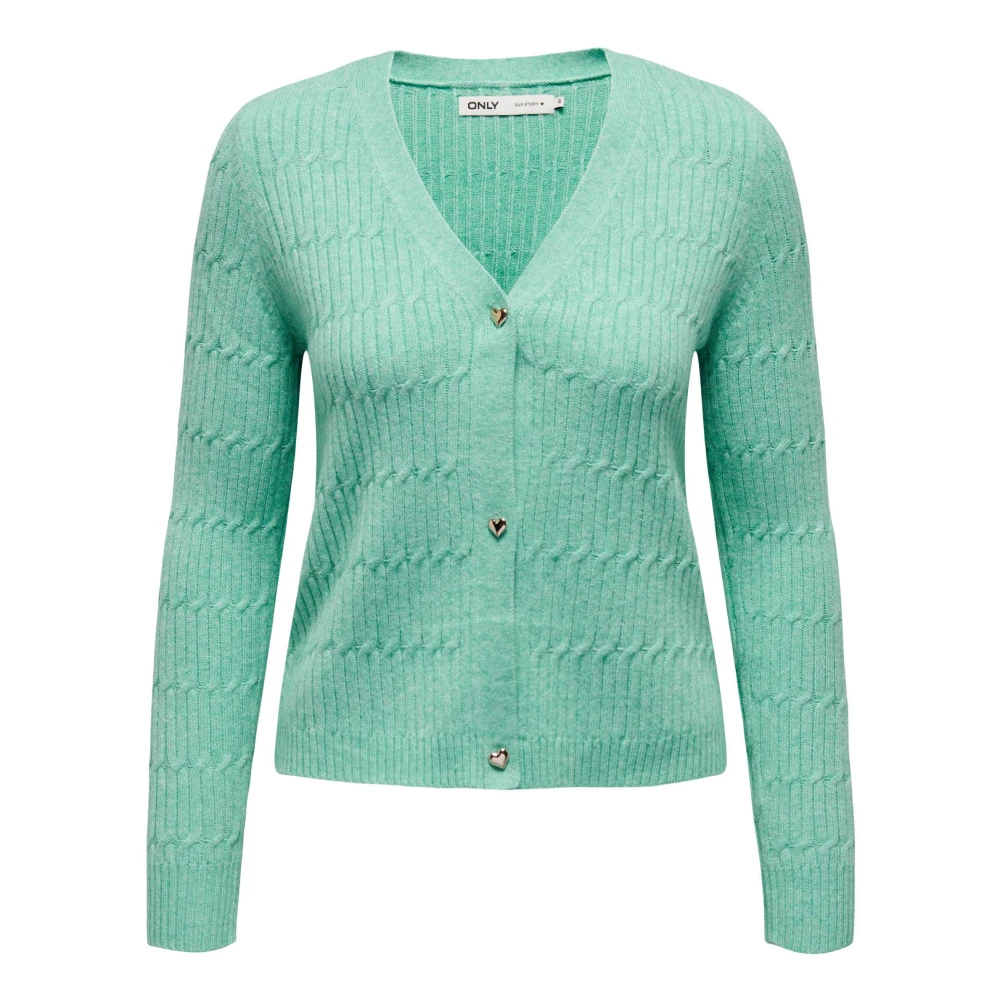 Only Cardigans Green Dames