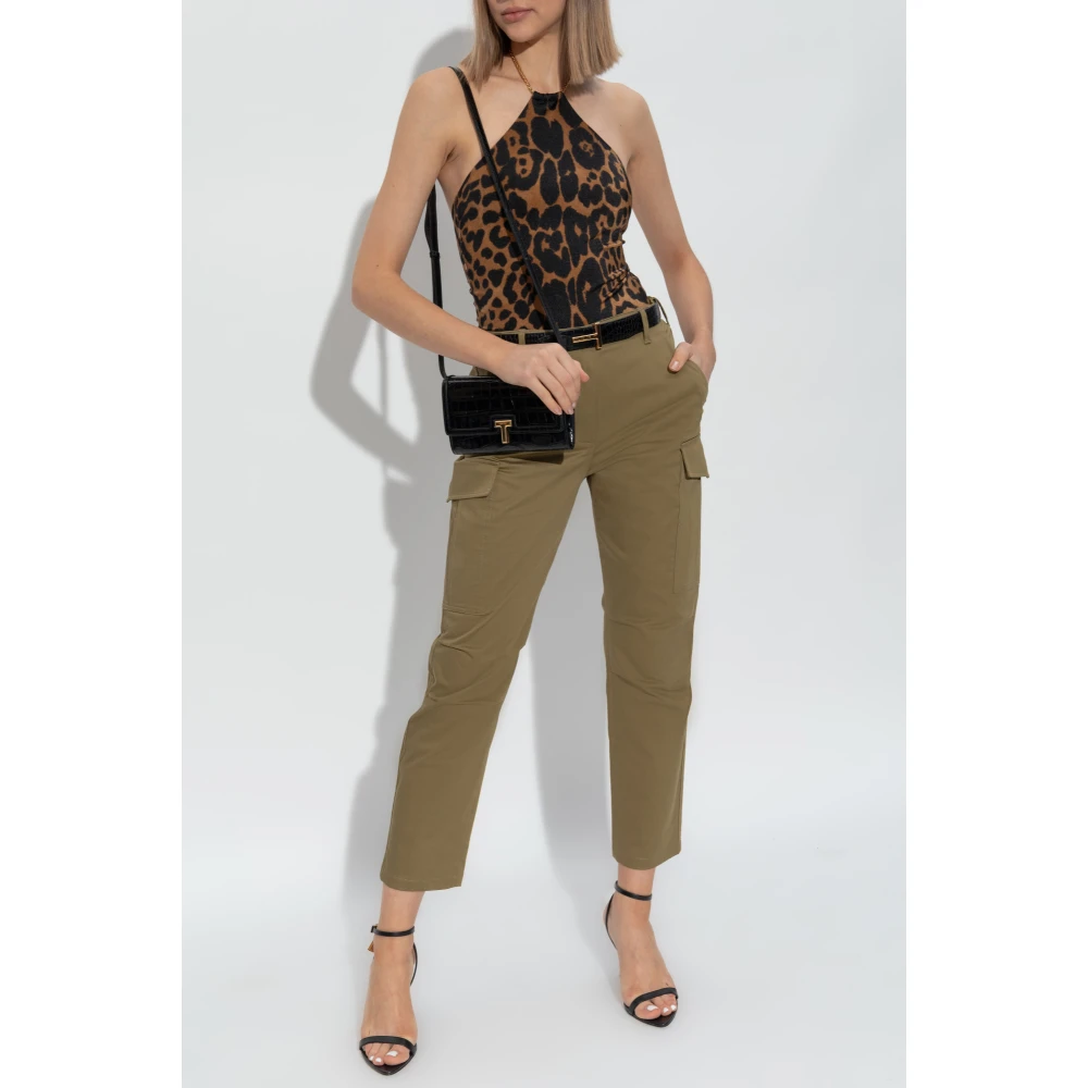Tom Ford Broek in cargostijl Green Dames
