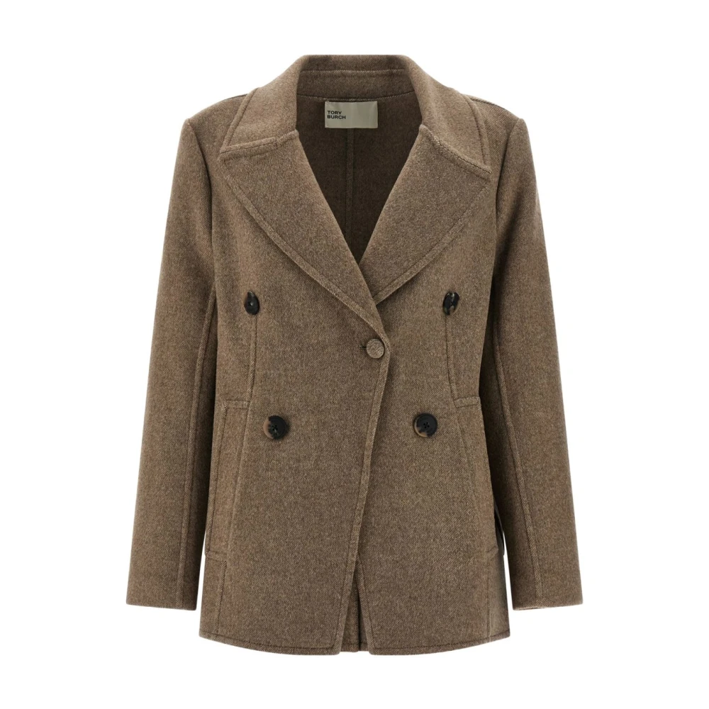 Tory Burch Women's Brown Blazers, Xs, Stylish Jackets Collection