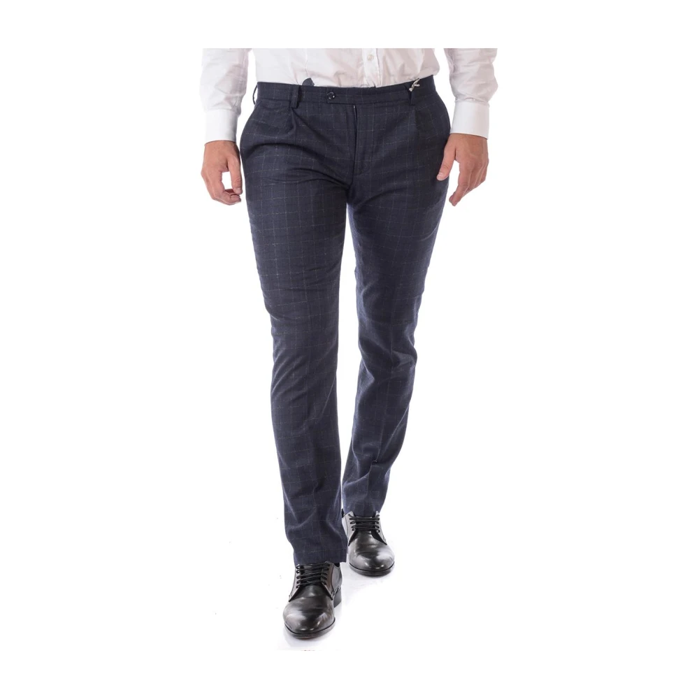 Daniele Alessandrini Blue Jeans Trouser - Male - Suit Trousers - L - Trousers