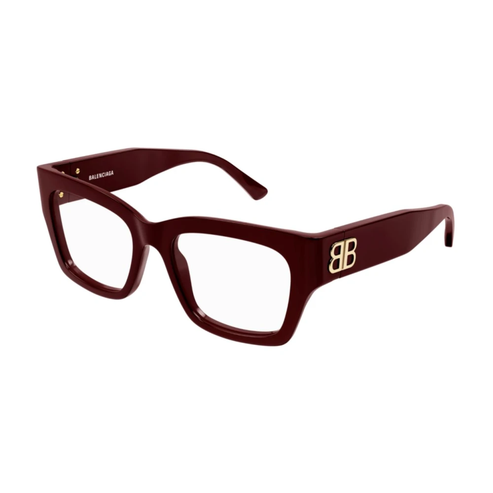 Balenciaga Unisex Brown Glasses, One Size, Stylish Sunglasses For Fashion Enthusiasts