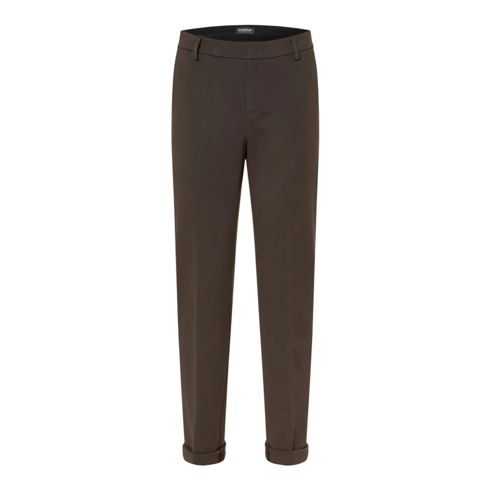 Dondup Brun Slim-Fit Trousers