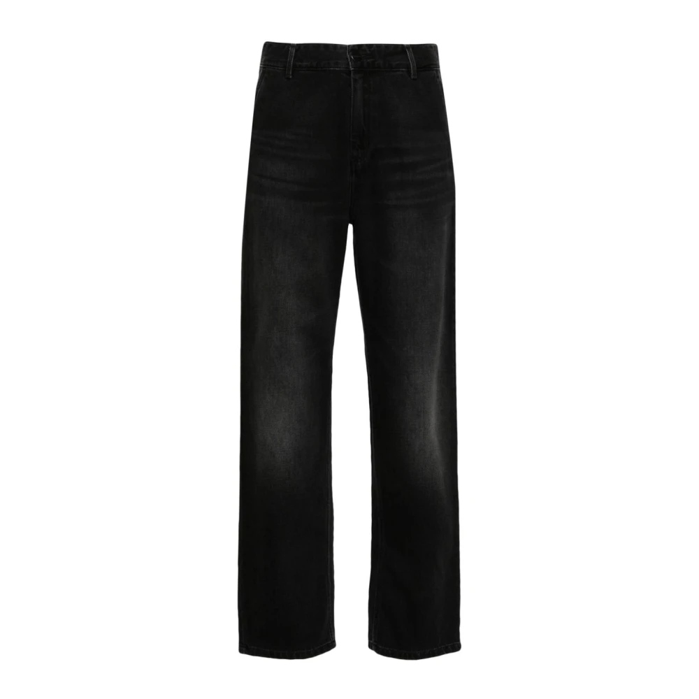 Carhartt WIP Straight Pierce Wide Trousers Black Dames