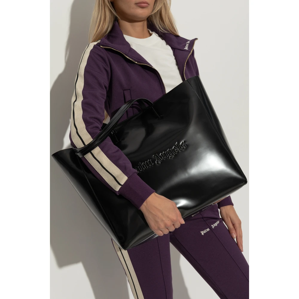 Palm Angels Shopper tas Black Dames
