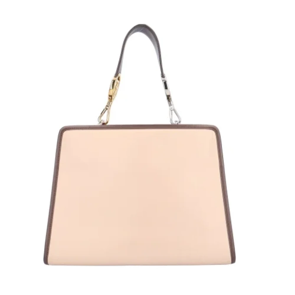 Fendi Vintage Pre-owned Leather fendi-bags Pink Dames
