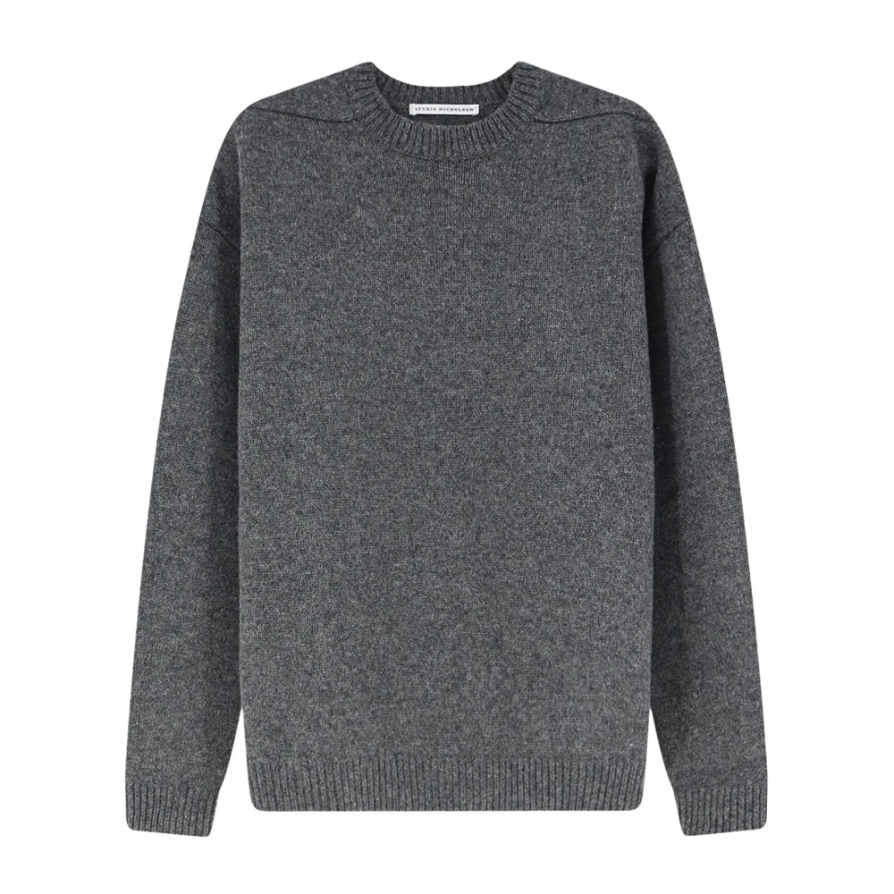 Studio Nicholson Uomo Grigio - Hemyl Knit - Knitwear - S