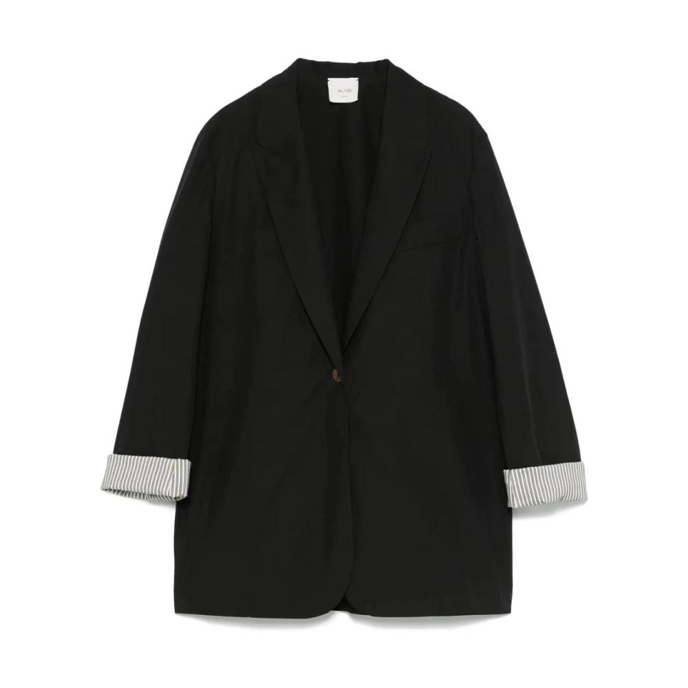 Alysi - Jackets > Blazers - Black - Alysi - Modalova