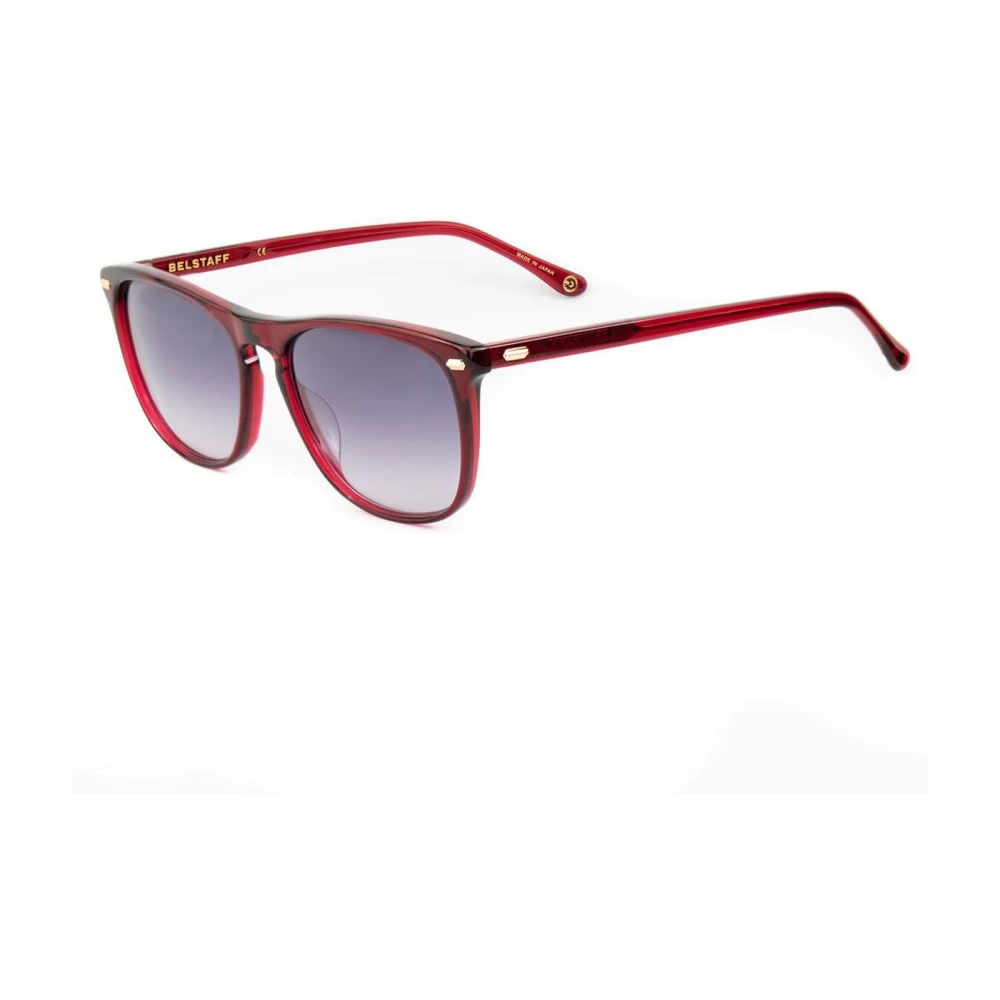 Belstaff Women's Red Acetate Oversized Square Sunglasses - Sunglasses - One Size- Accessories