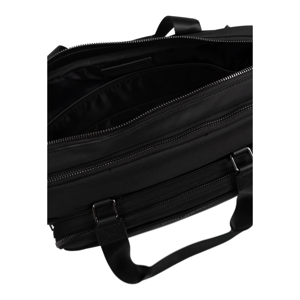 Dsquared2 Aktetas met logo Black Heren