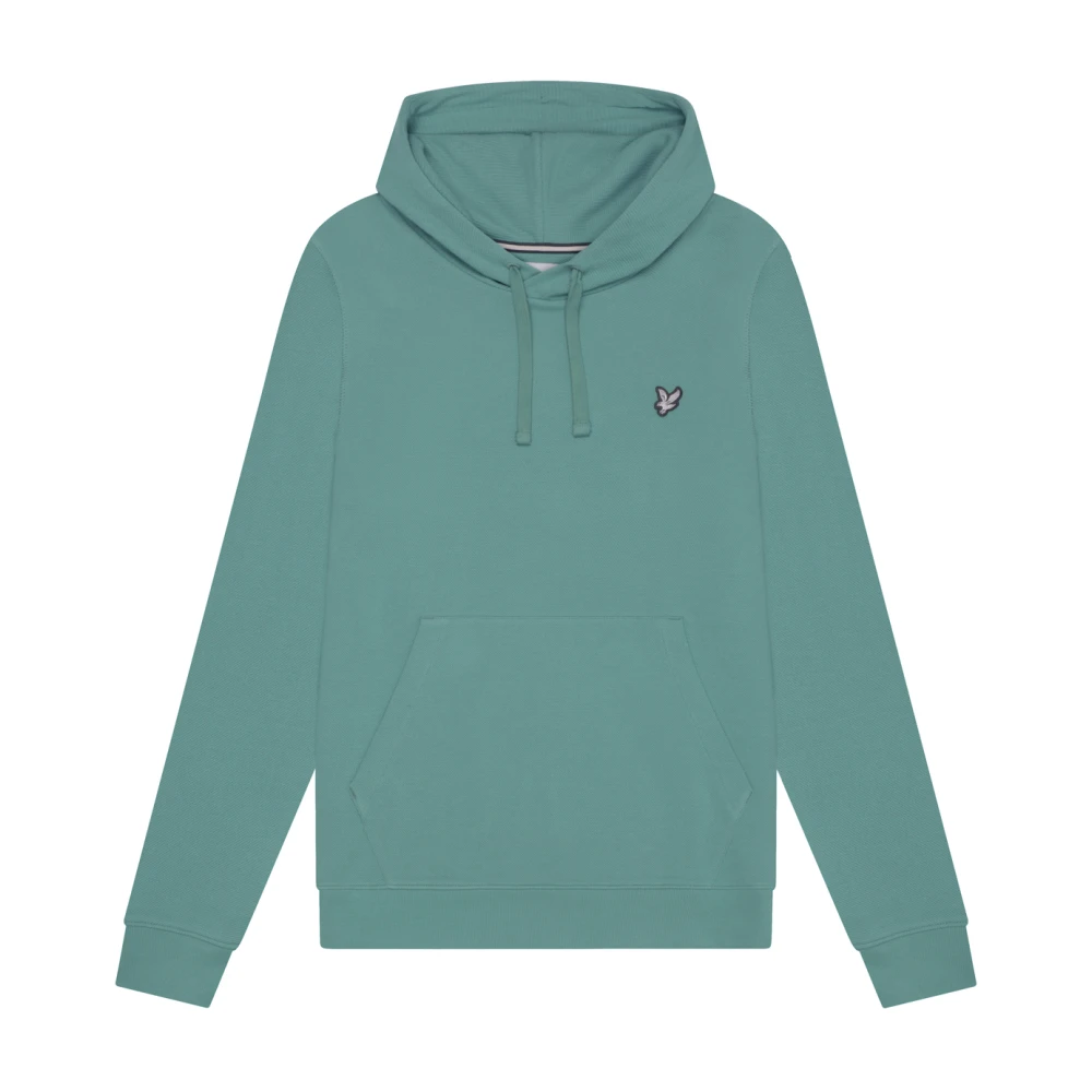 Lyle & Scott Nut Loopback Hoodie Green Heren