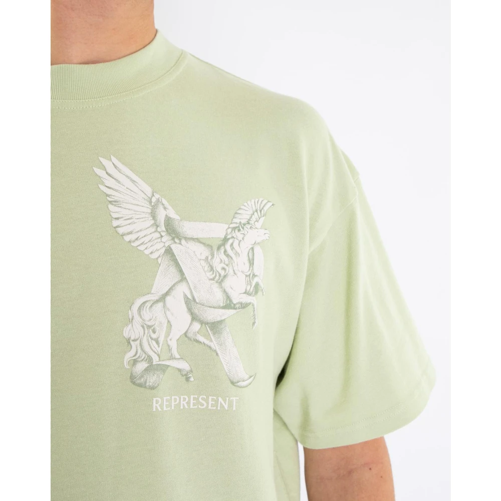 Represent Elegant Motion T-Shirt Green Heren