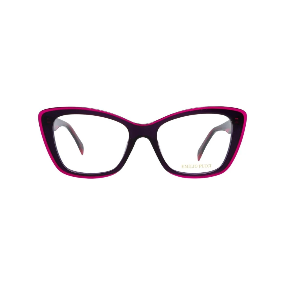 EMILIO PUCCI Paarse Dames Optische Frames Multicolor Dames