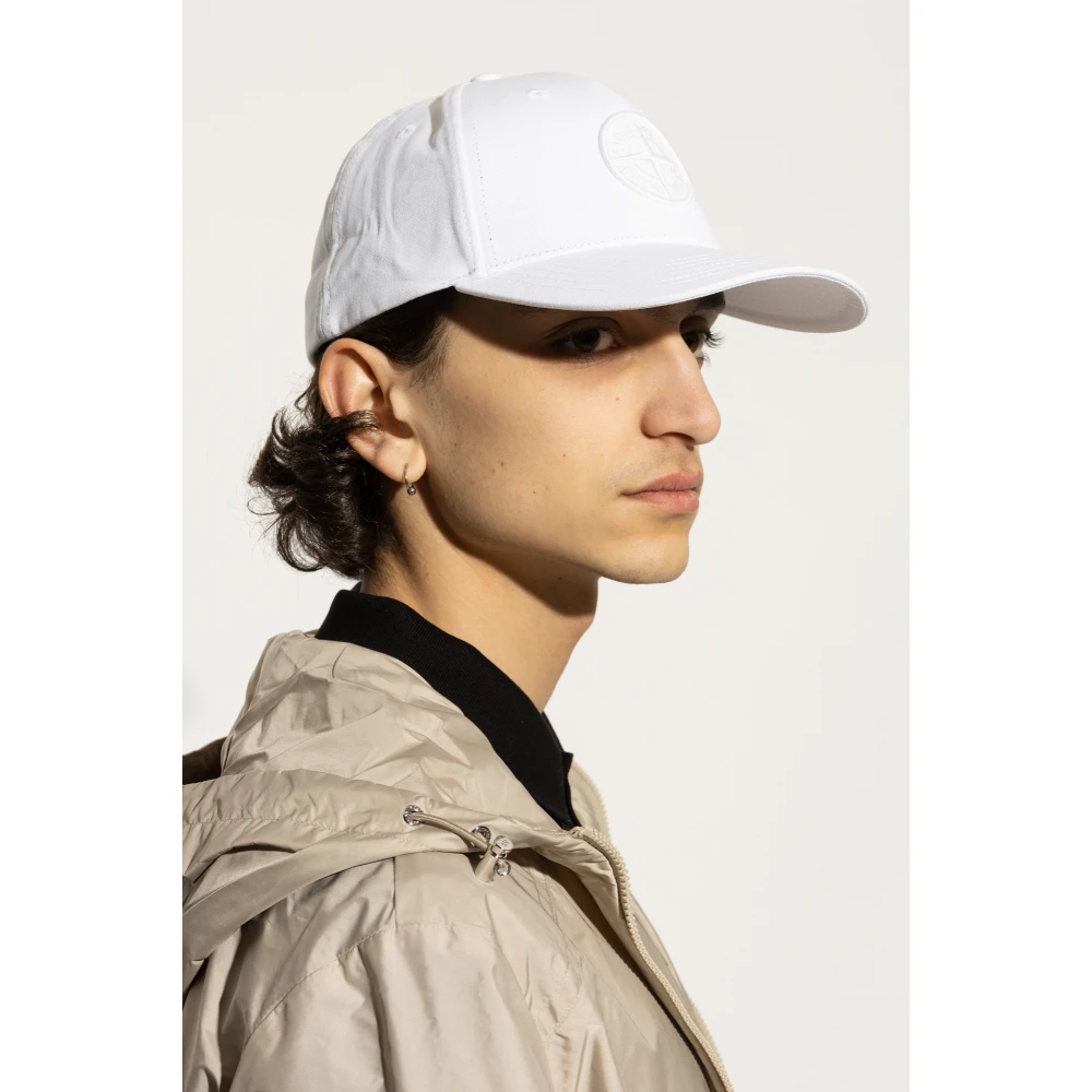 Stone Island Pet White Heren