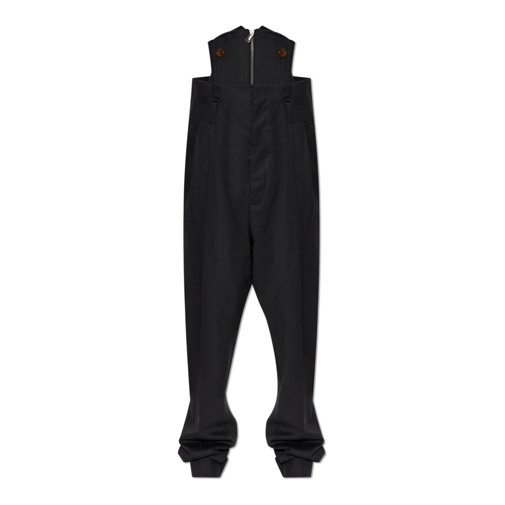 Vivienne Westwood Broek met afneembaar korset Gray Dames