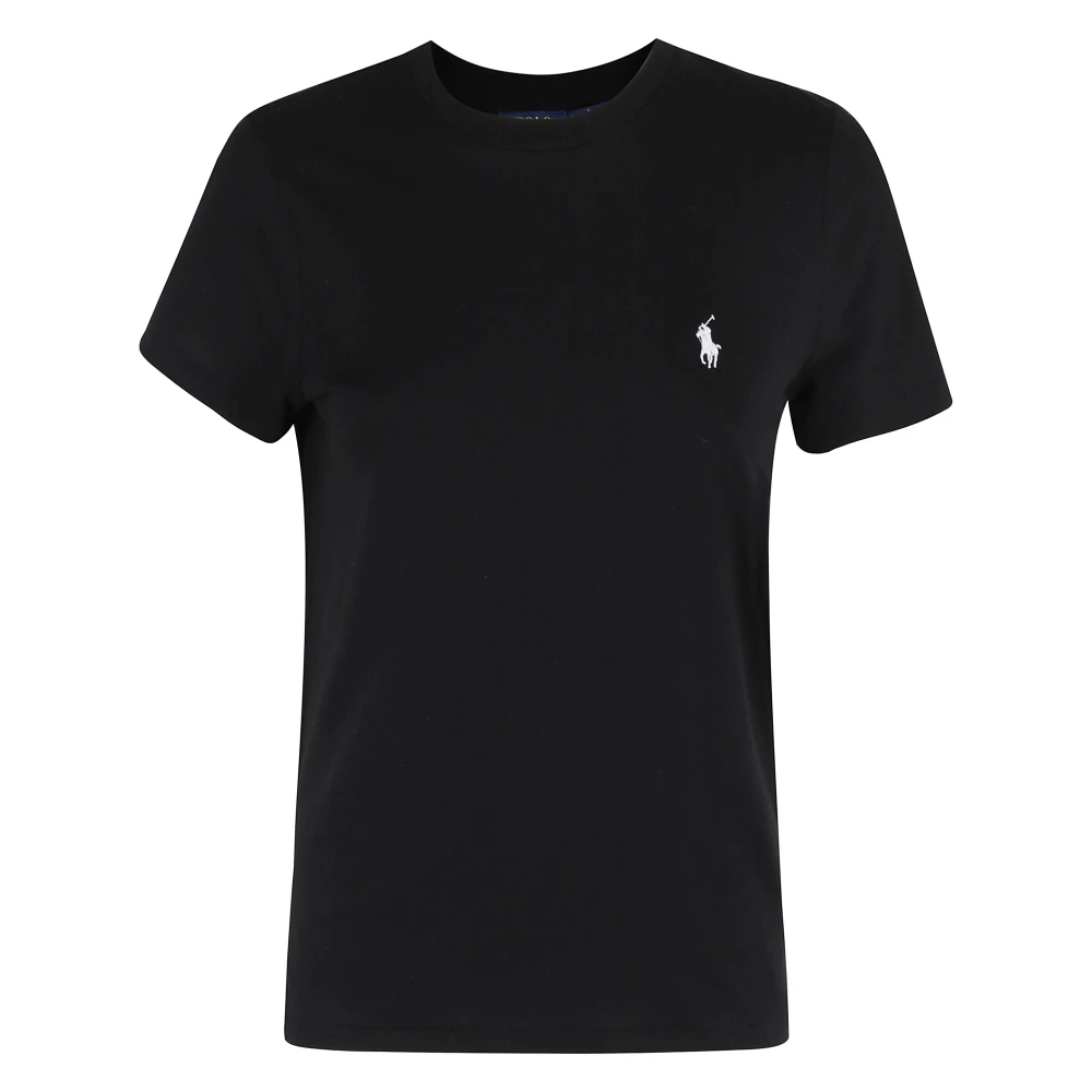 Polo Ralph Lauren Casual Katoenen T-shirt Black Dames