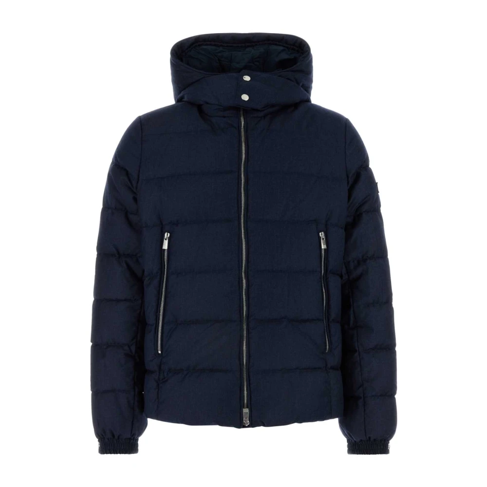Tatras Navy Blauw Wollen Blend Donsjas Blue Heren