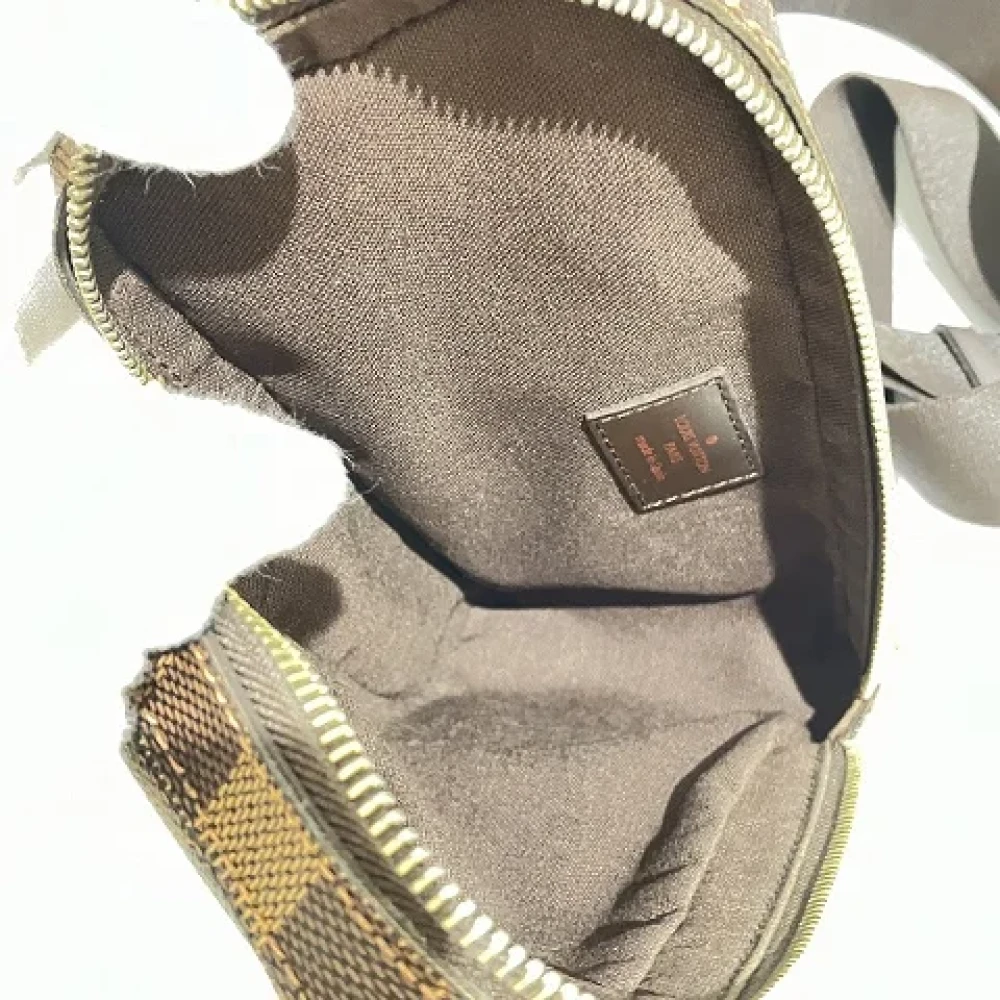 Louis Vuitton Vintage Pre-owned Canvas shoulder-bags Brown Heren