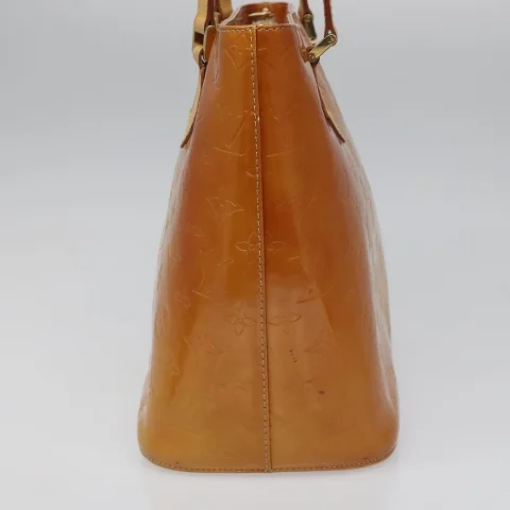 Louis Vuitton Vintage Pre-owned Leather handbags Beige Dames