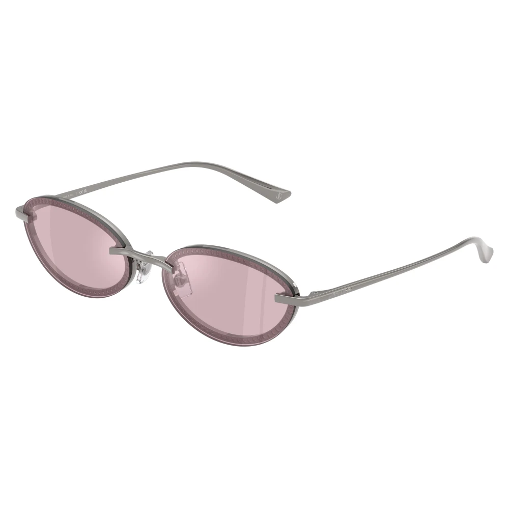 Jimmy Choo Sunglasses, Female, 59 Mm, Oval Sunglasses Gray