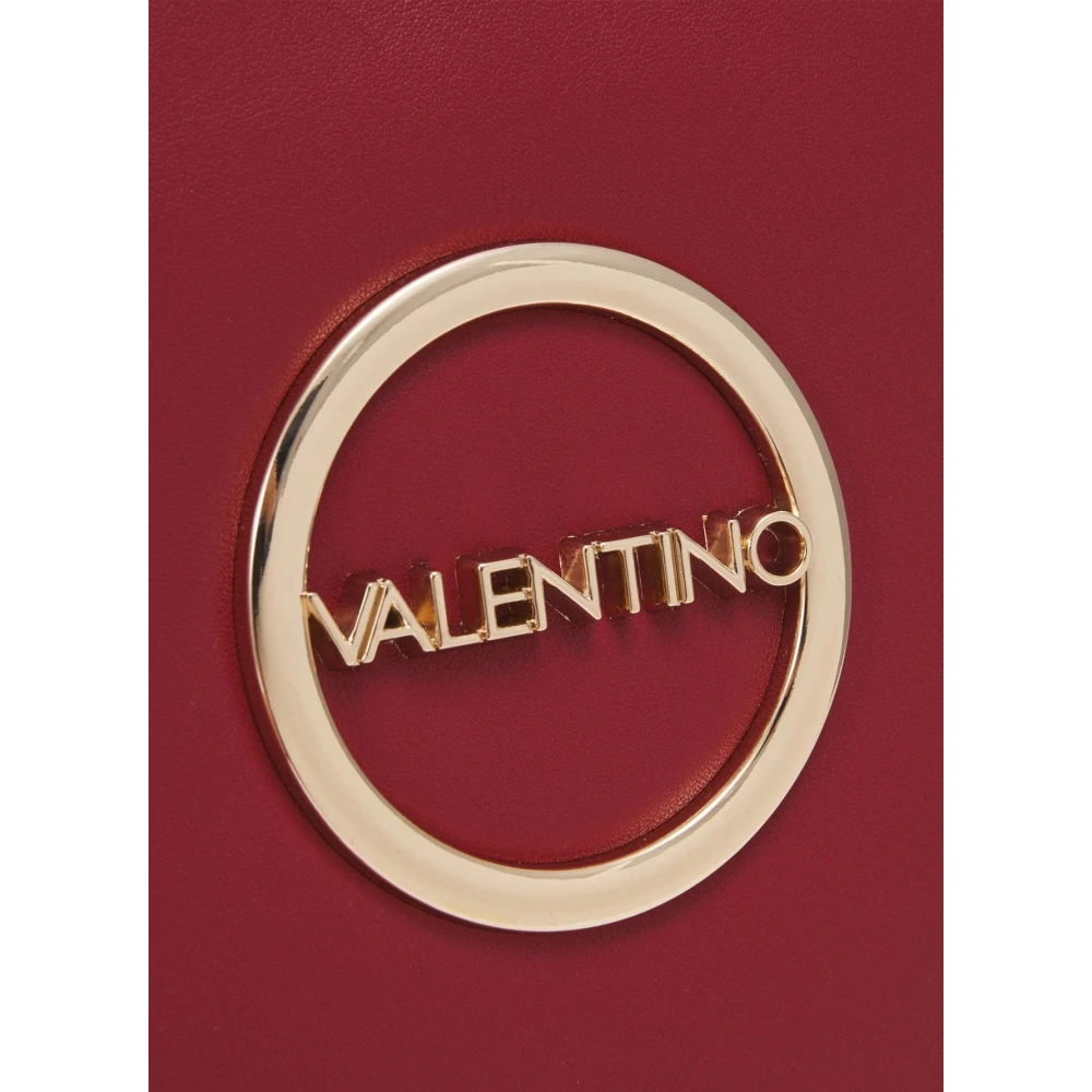 Valentino by Mario Valentino Rode Schoudertas Moses Rosso Scuro Red Dames