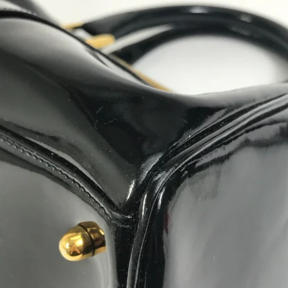 Chanel Vintage Pre-owned Fabric chanel-bags Black Dames