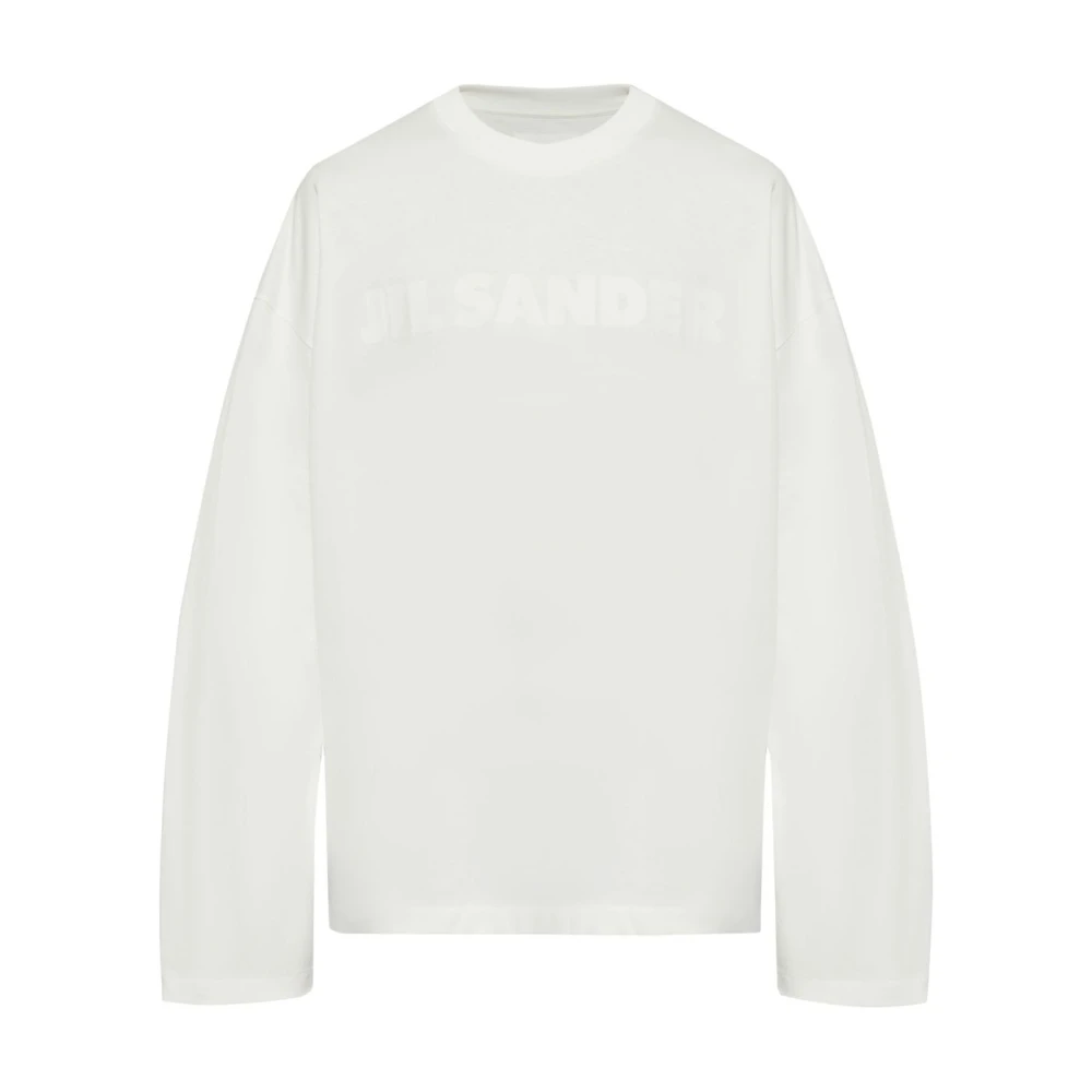 Jil Sander Heren T-Shirts & Polos Bianco Ss25 White Heren