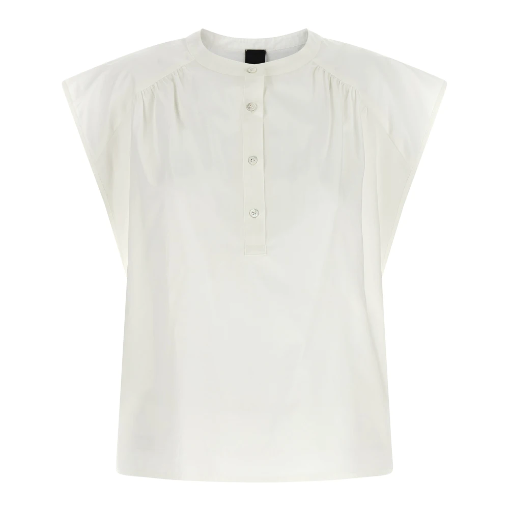 Pinko Women's White Shirts, S, Apecchio Blouse