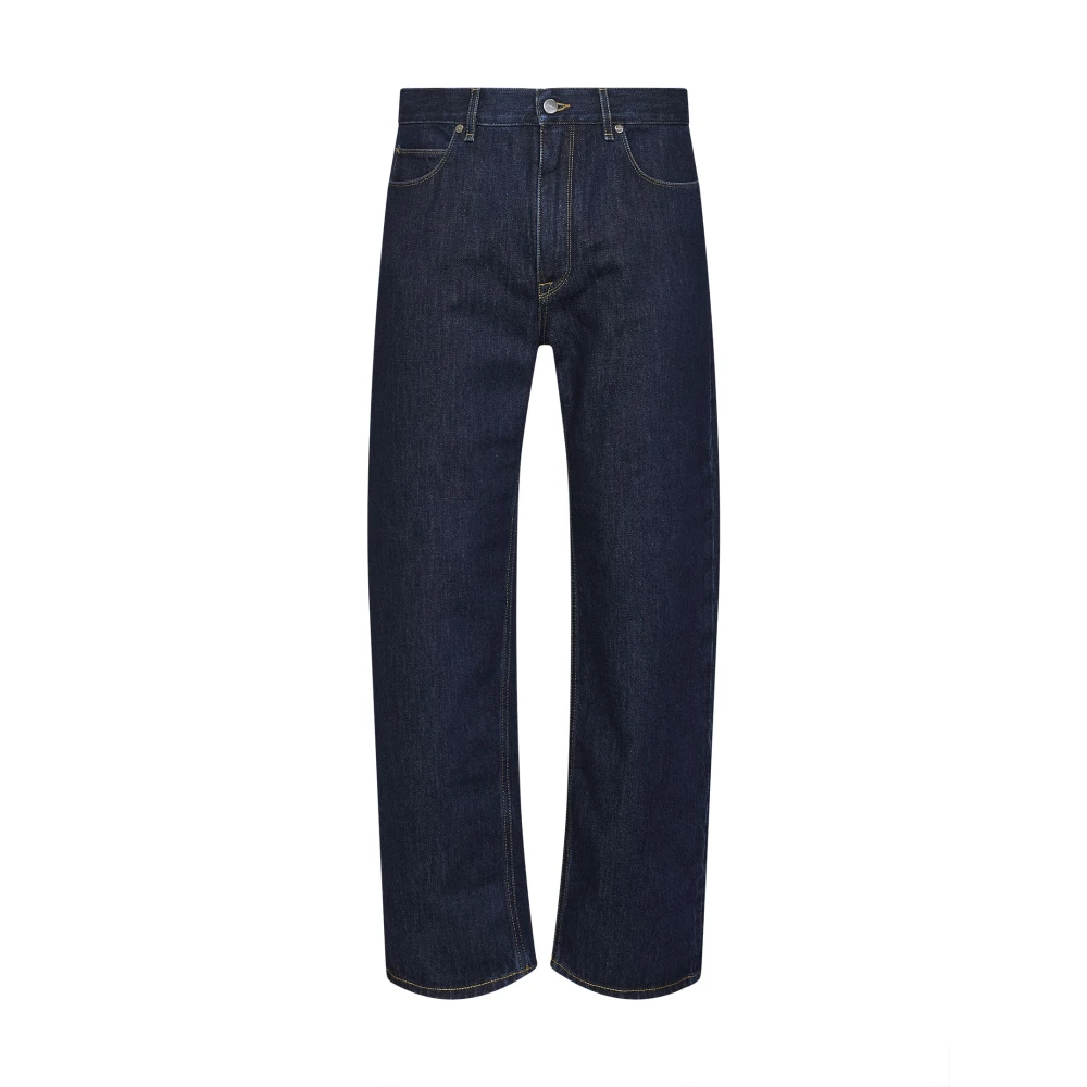 Fendi Mannelijk Blauw Jeans Heren, W34, Katoen, Lange Jeans