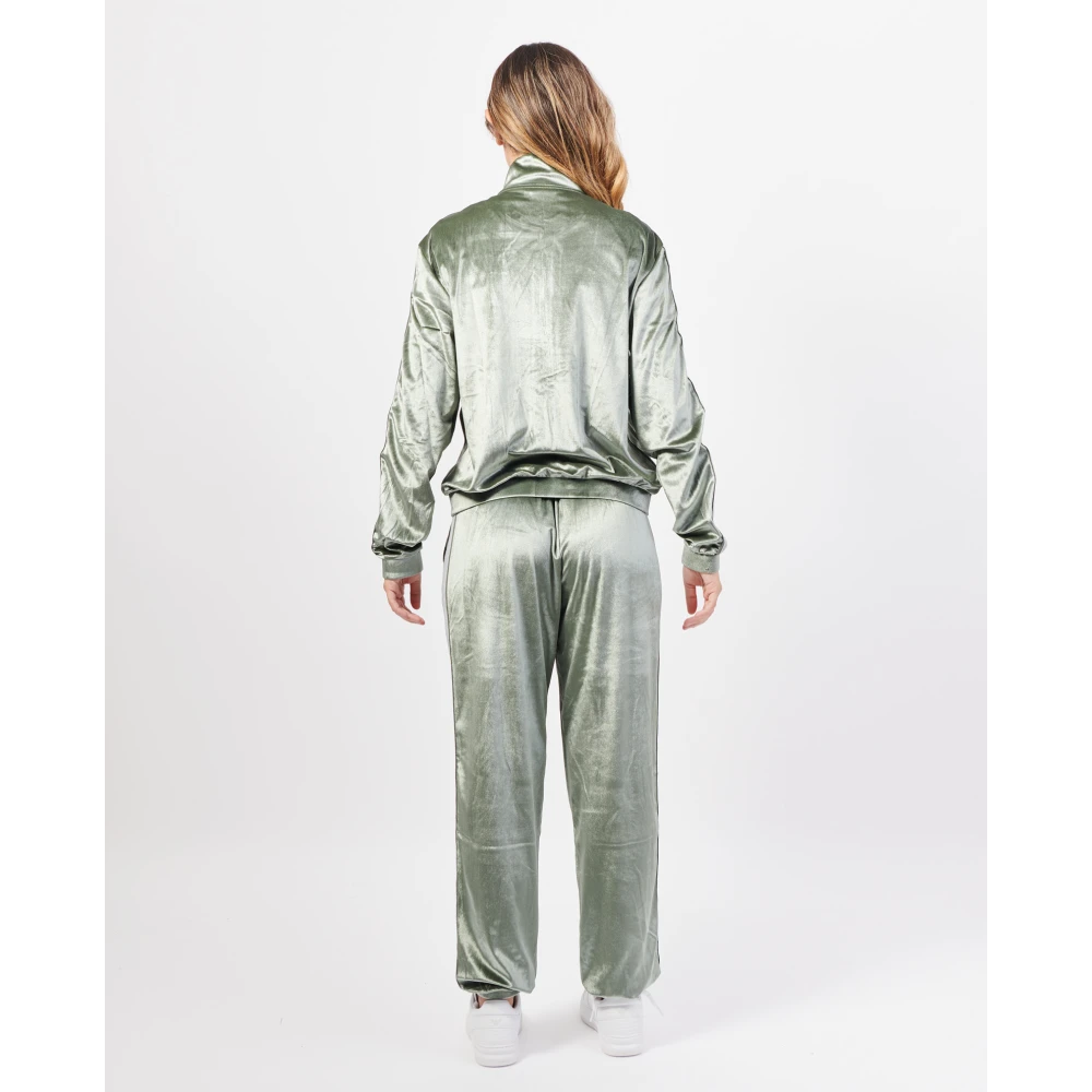 Emporio Armani Groene jurk met volledige rits Green Dames