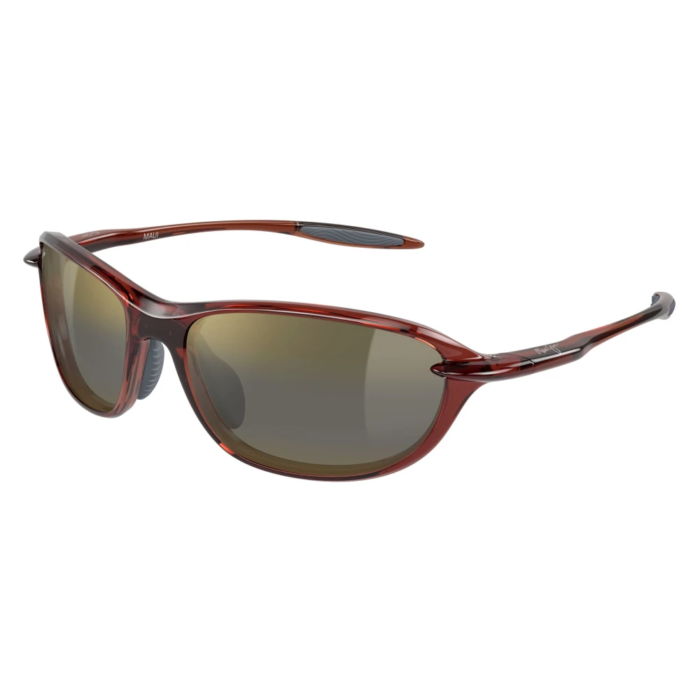 Maui Jim Unisex Brown Sunglasses, 59 Mm, Hookipa Ultra R - Xs