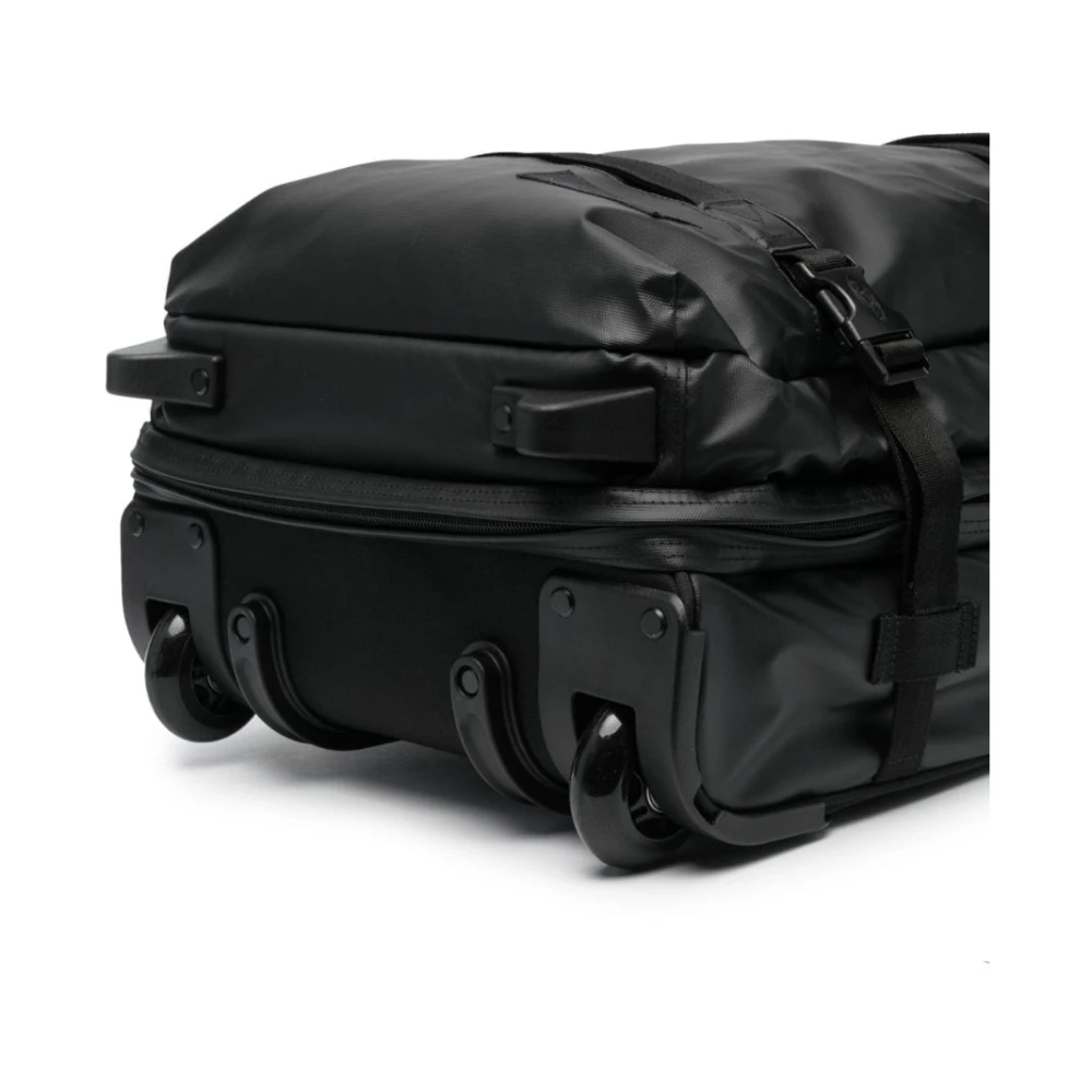 Eastpak Zwarte Tarp Koffer met Logo Black Heren