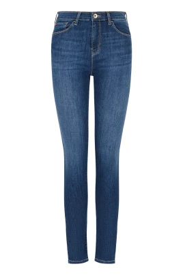 Skinny Fit Jeans med Signaturlogo