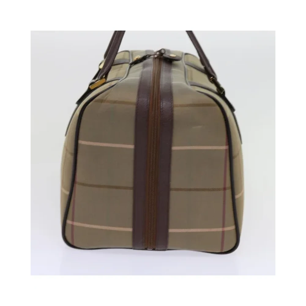 Burberry Vintage Pre-owned Nylon handbags Brown Dames