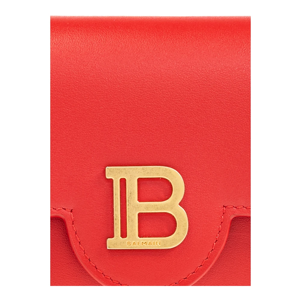 Balmain Wallet B-Buzz Red Dames