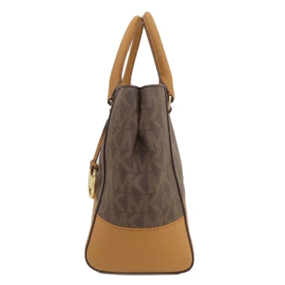 Michael Kors Pre-owned Plastic totes Brown Dames
