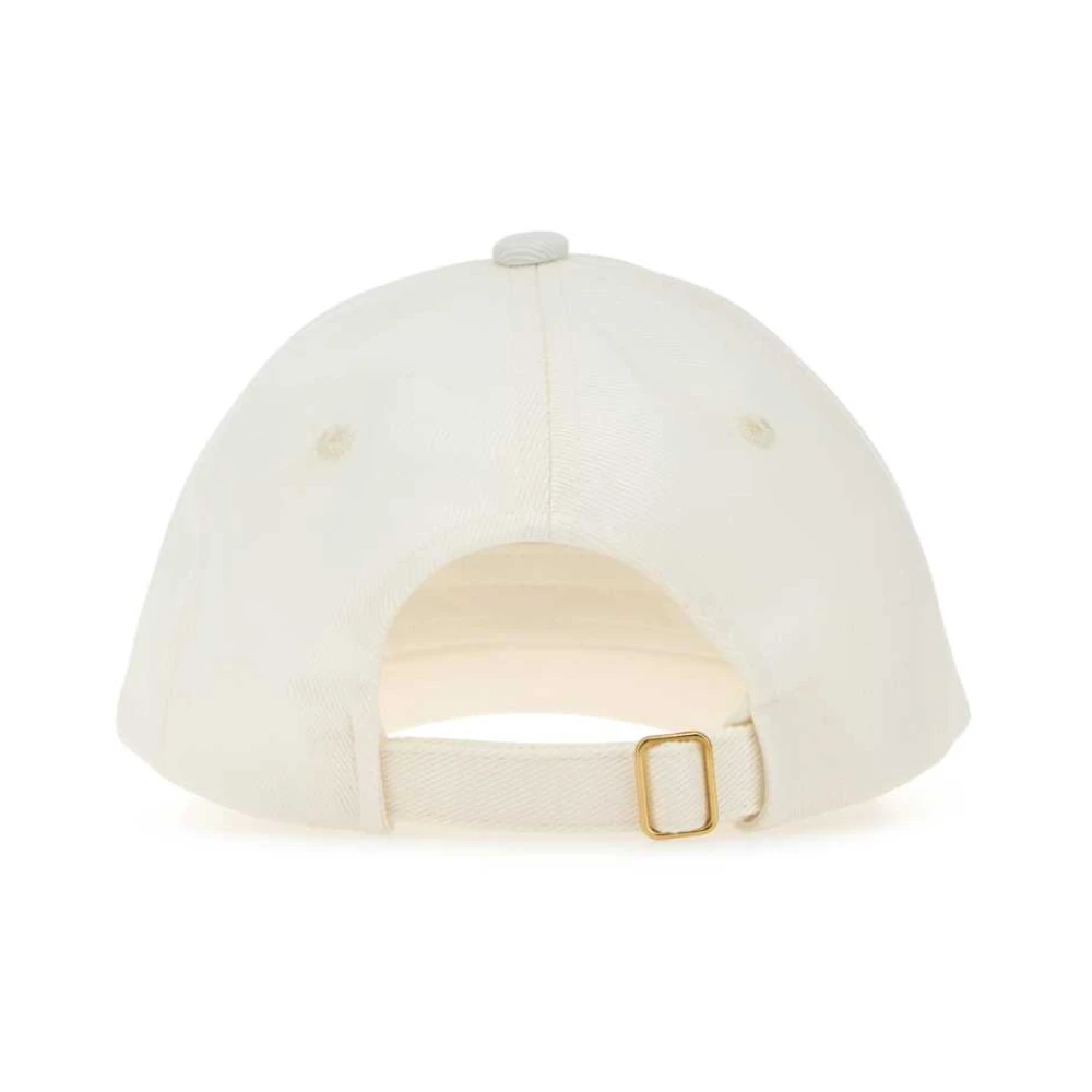 Casablanca Klassieke Witte Katoenen Baseballpet White Unisex
