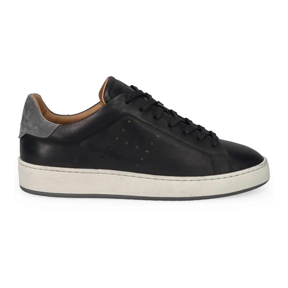 Hogan Men's Black Sneakers, 5 Uk, Vintage Style Trainers