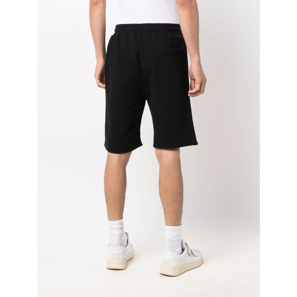 Golden Goose Zwarte denim shorts Black Heren