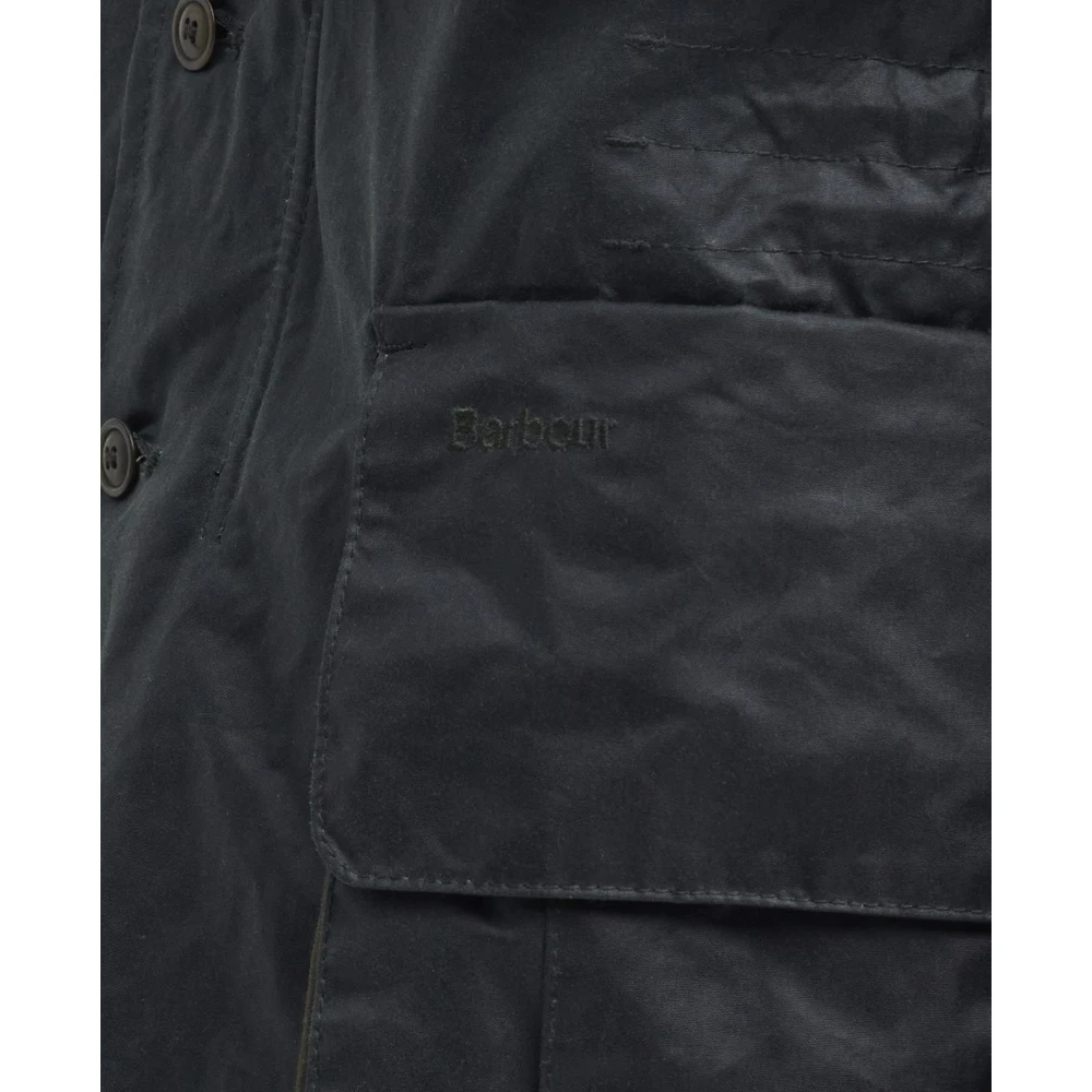 Barbour Outland Wax Jacket Green Heren