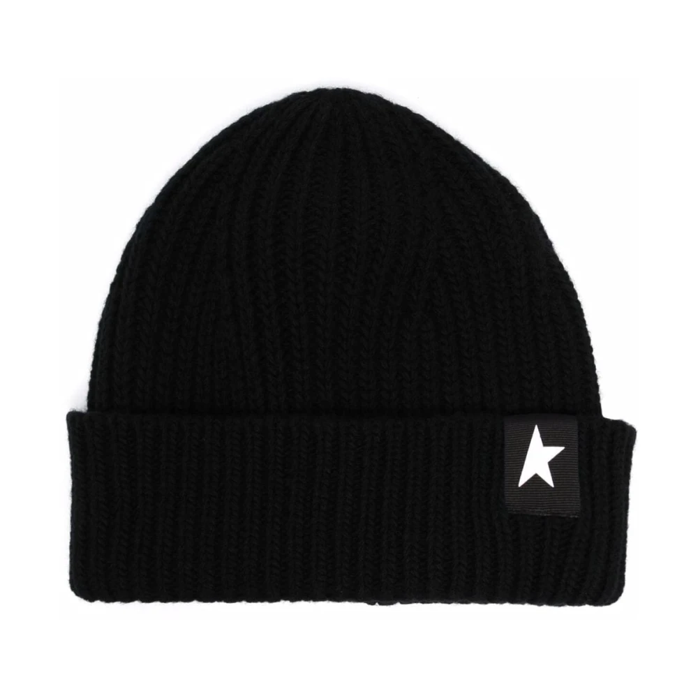 Golden Goose Damian Beanie Black Heren