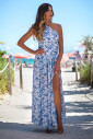 blauw-blad-maxi-rok-met-split