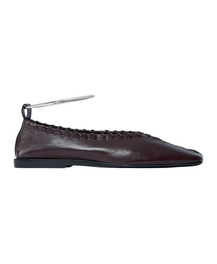 ballerines-en-cuir-ton-argent