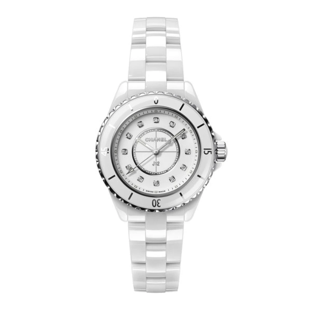 Chanel J12 Keramisk Vit High-Tech Klocka White, Dam