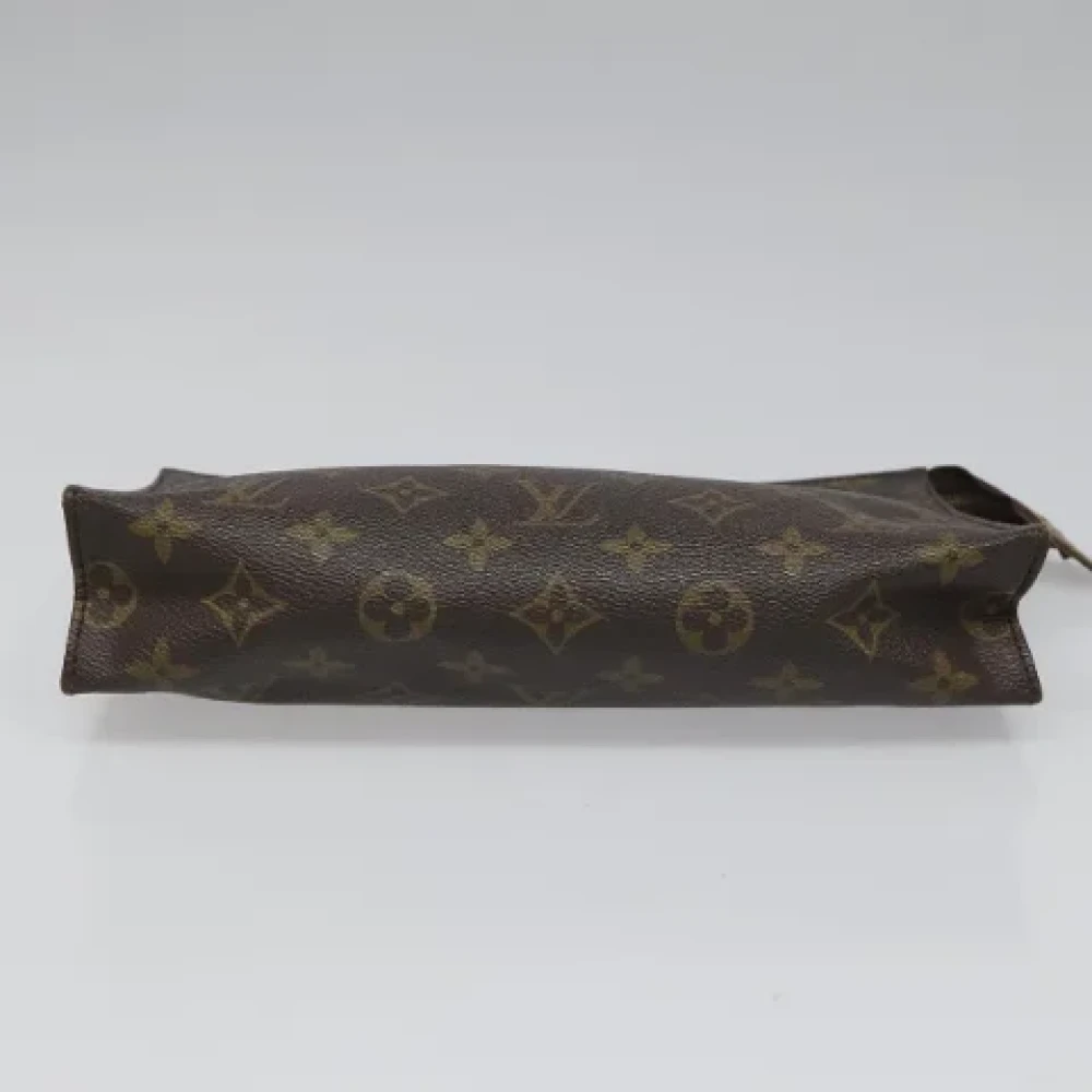 Louis Vuitton Vintage Pre-owned Canvas pouches Brown Dames