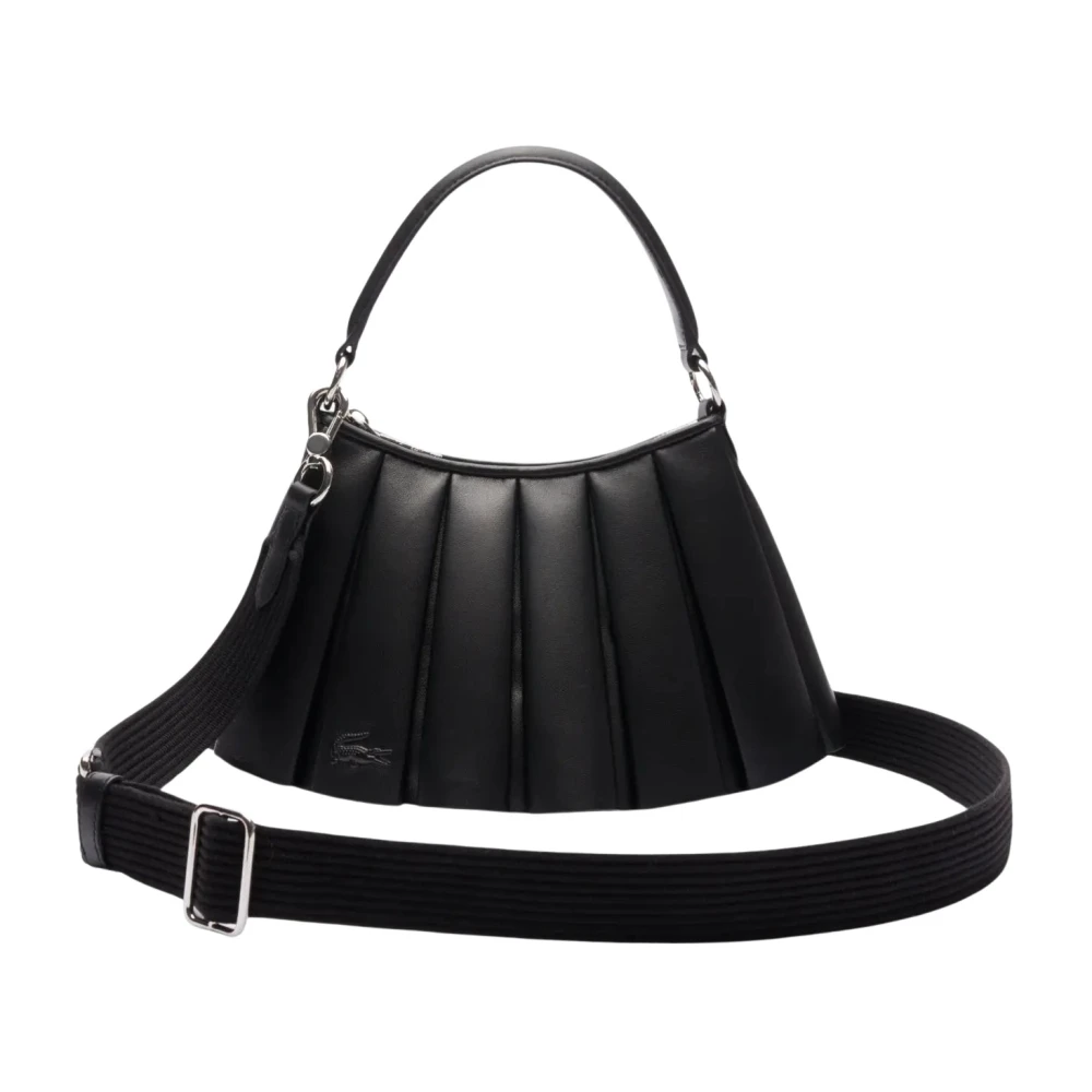 Lacoste Women's Black Chic Mini Lenglen Shoulder Bag