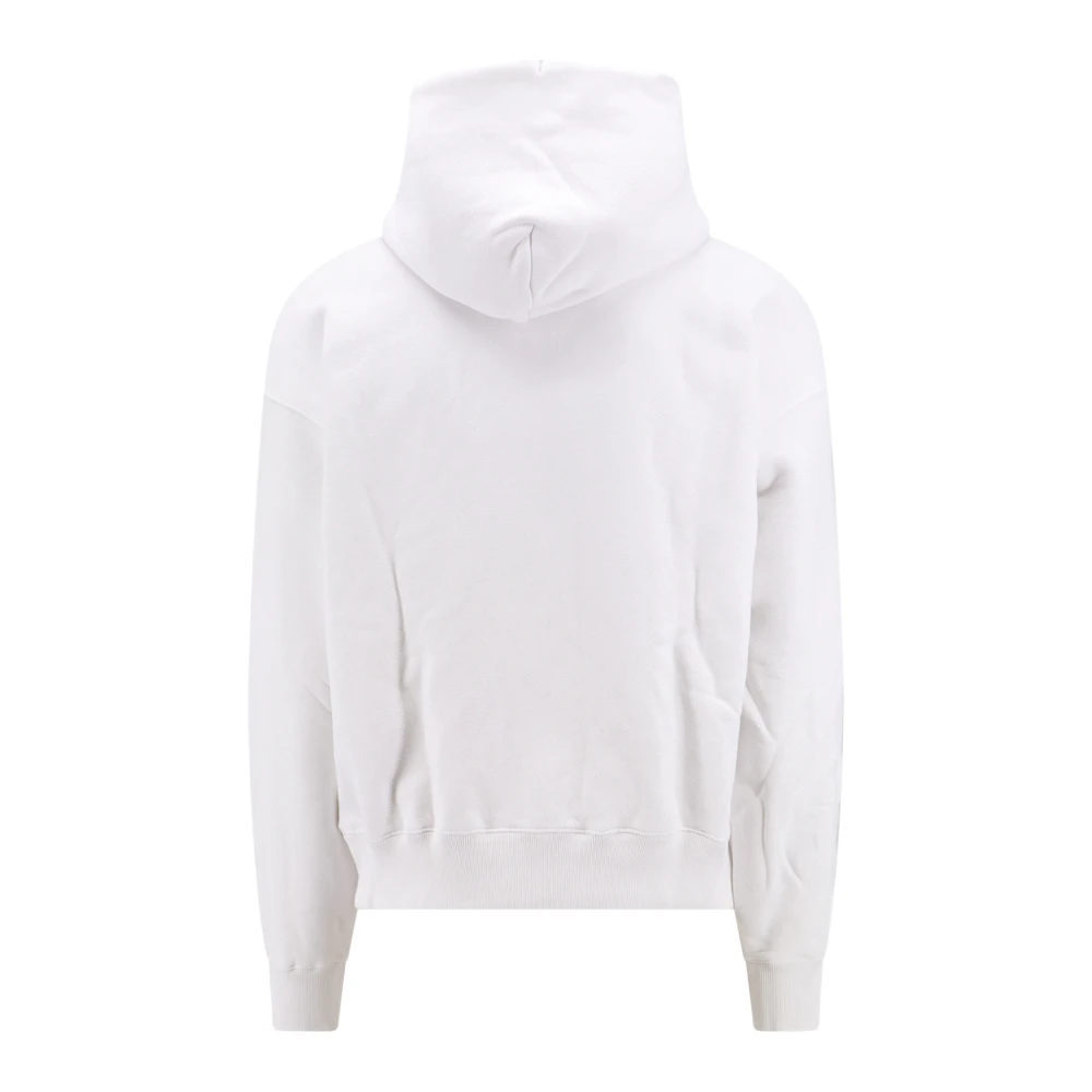 Off White Skate Katoenen Hoodie met Off Print White Heren