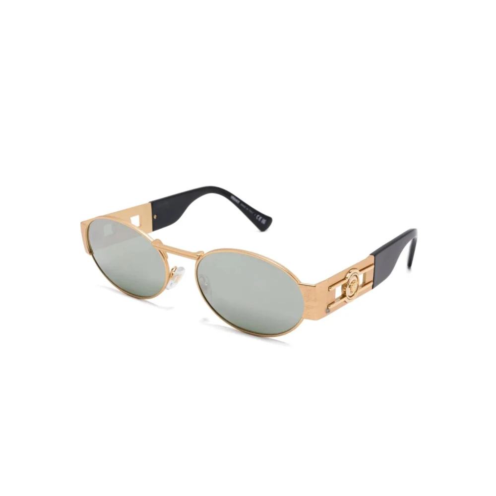 Versace Men's Yellow Sunglasses, 56 Mm, Oval Sunglasses