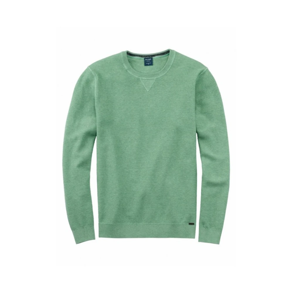 Olymp Sweatshirts & Hoodies Green Heren